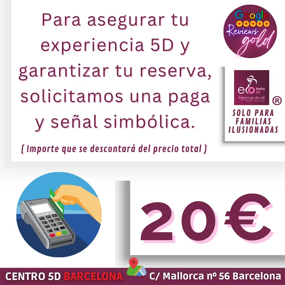 Reserva Ecografía 5D Barcelona