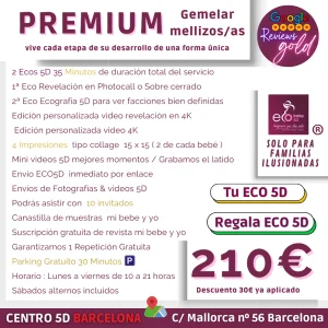 Eco 5D Premium Gemelar Evolución