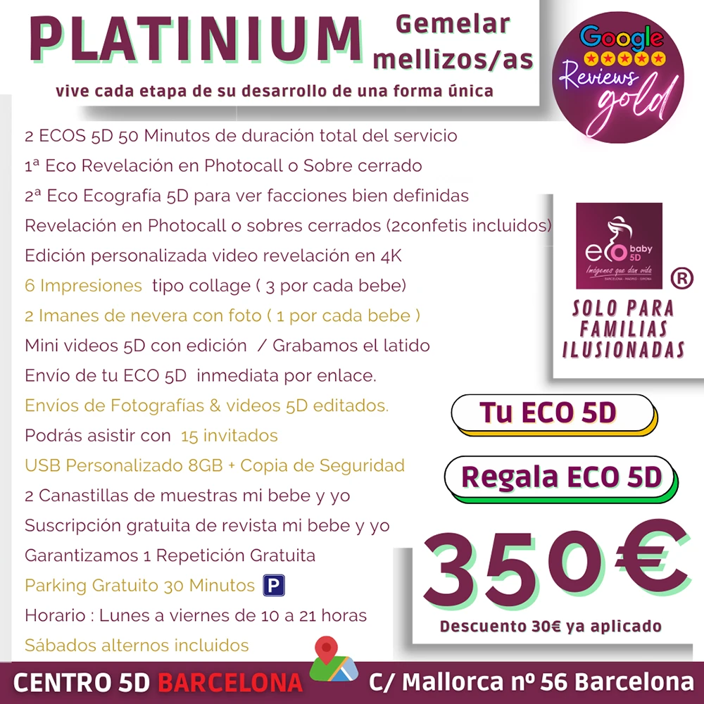 Eco 5d Platinium Gemelar Evolución