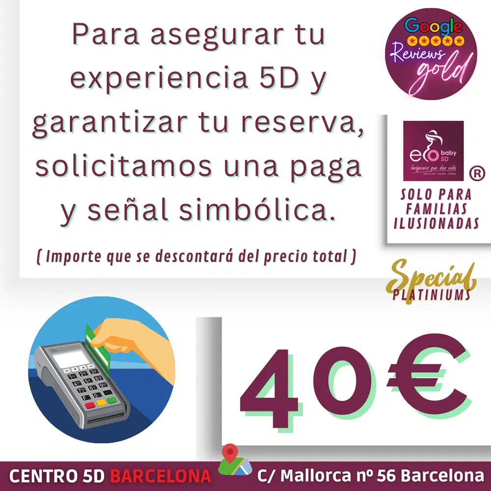 Reserva Ecografía 5D Barcelona 40